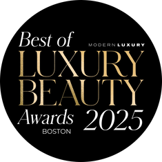 Best of Luxury Beauty Awards 2025 Boston badge